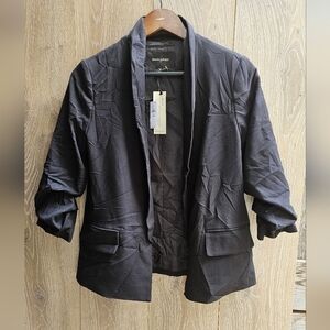 Banana Republic NWT Black Blazer Jacket Lined Business Professional Sm Petite